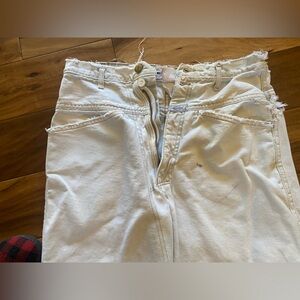 White Girbaud jeans. Circa 1990. Mens waist size 30”. Inseam 32”.